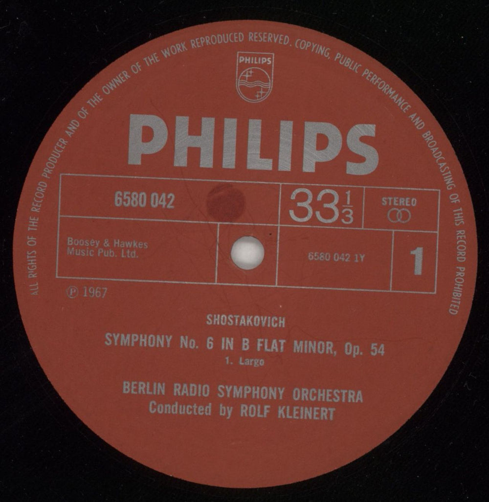 Dmitri Shostakovich Shostakovich: Sinfonie Nr. 6 / Stravinsky: Four Norwegian Moods Dutch vinyl LP album (LP record) S4ILPSH864613