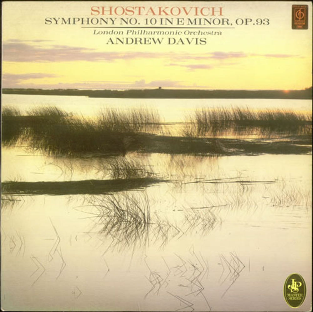 Dmitri Shostakovich Symphony No. 10 in E minor UK vinyl LP album (LP record) CFP4144721