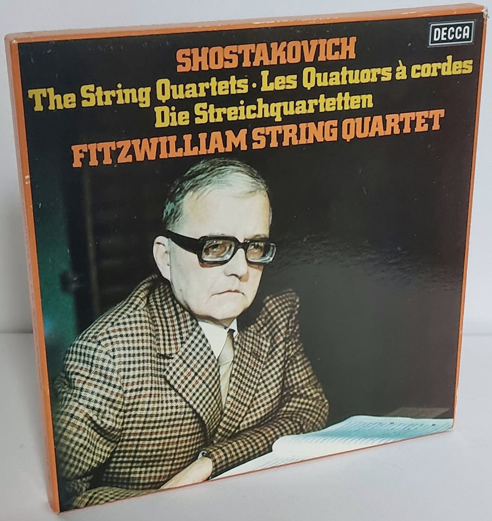 Dmitri Shostakovich The String Quartets UK Vinyl Box Set D188D7