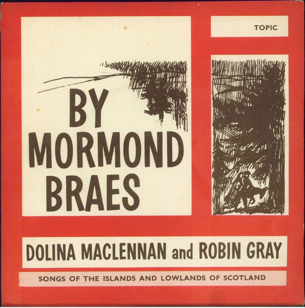 Dolina Maclennan By Mormond Braes UK 7" vinyl single (7 inch record / 45) TOP68