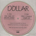 Dollar You Take My Breath Away UK 7" vinyl picture disc (7 inch picture disc single)
