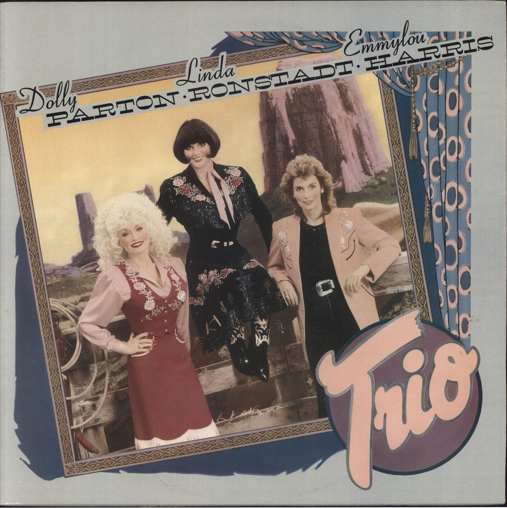Dolly Parton Trio US vinyl LP album (LP record) W125491