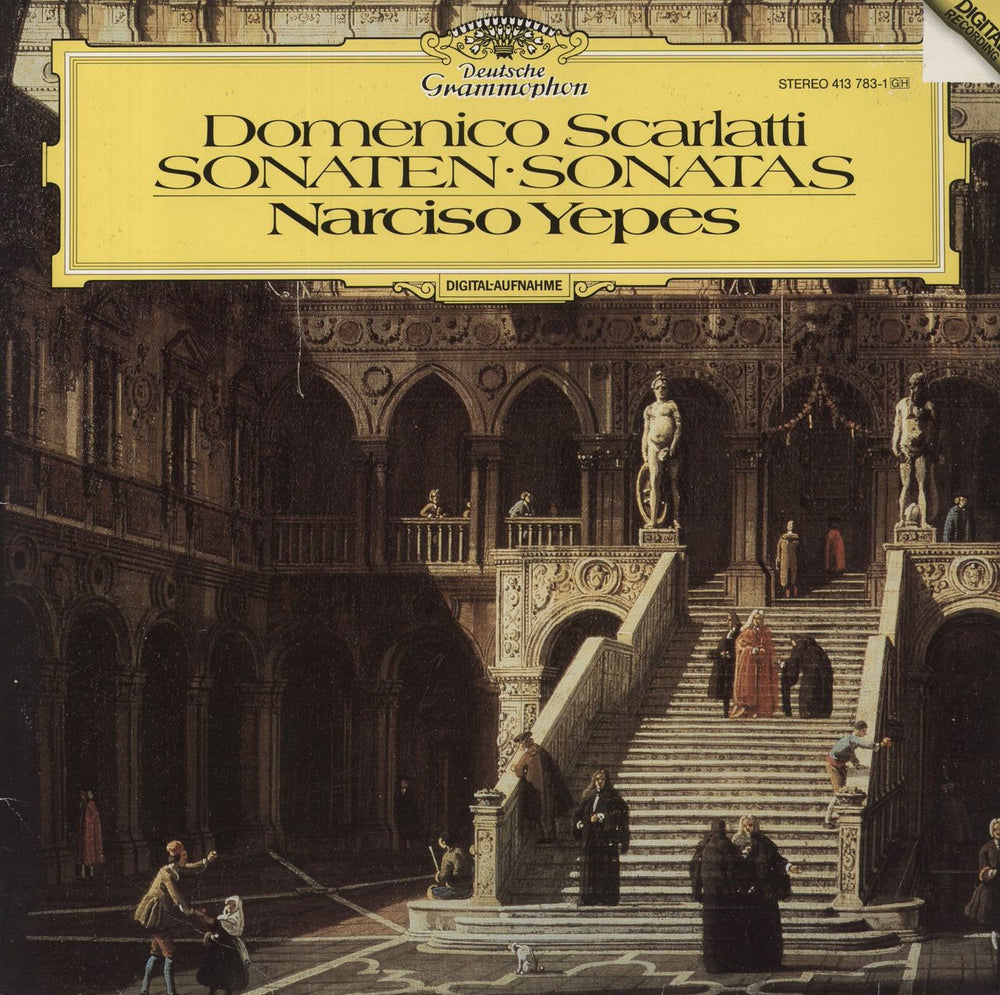 Domenico Scarlatti Sonatas German vinyl LP album (LP record) 413783-1