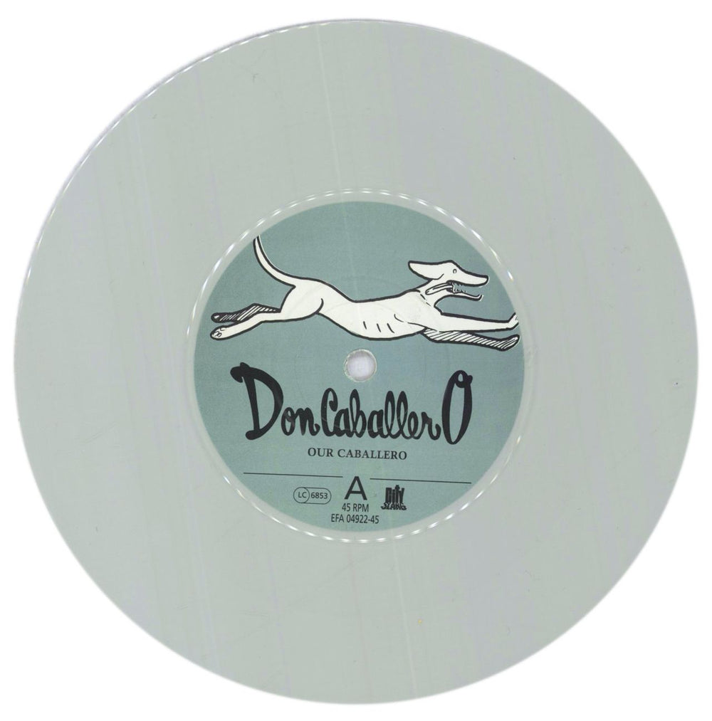 Don Caballero Our Caballero - Grey Vinyl German 7" vinyl single (7 inch record / 45) 7OX07OU840403