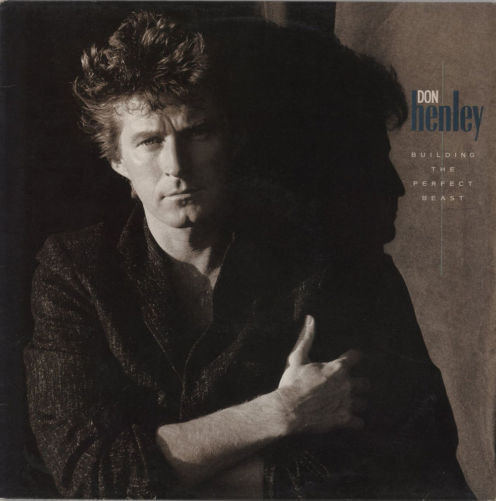 Don Henley Building The Perfect Beast + Insert UK vinyl LP album (LP record) GEF25939