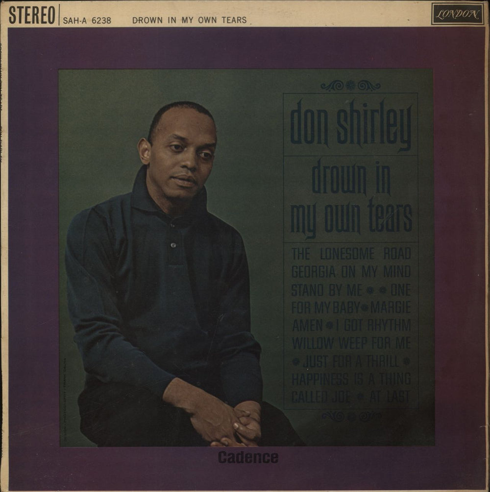 Don Shirley Drown In My Own Tears UK vinyl LP album (LP record) SAH-A6238