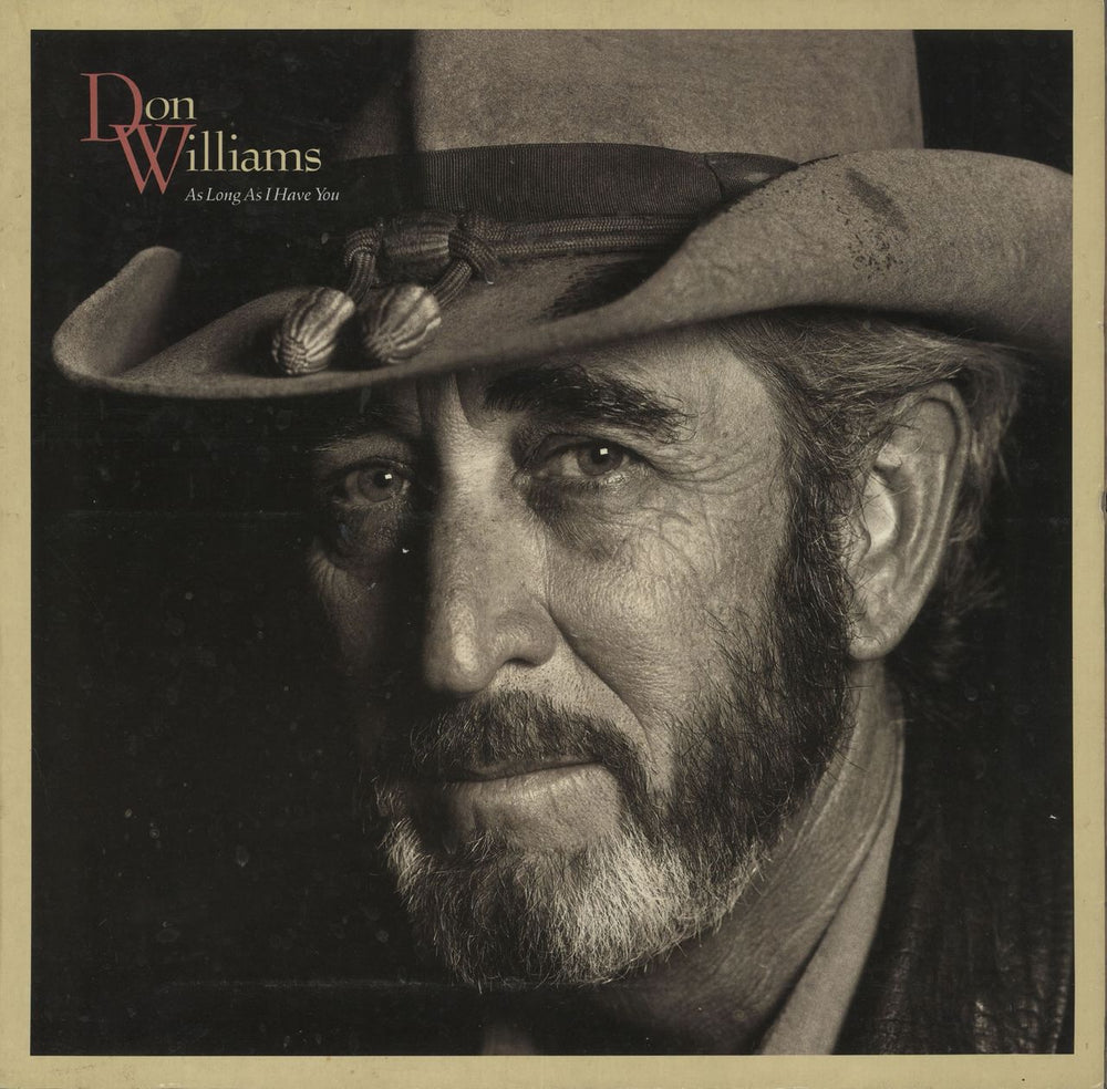 Don Williams As Long As I Have You German vinyl LP album (LP record) PL90393