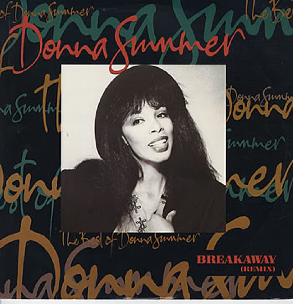 Donna Summer Breakaway Remix UK 12" vinyl single (12 inch record / Maxi-single) U3308T