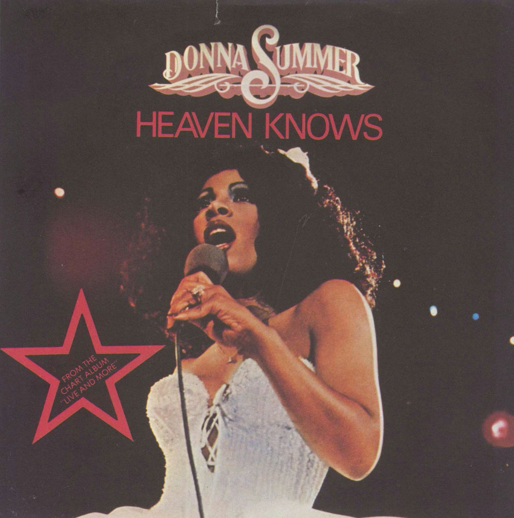 Donna Summer Heaven Knows UK 7" vinyl single (7 inch record / 45) CAN141