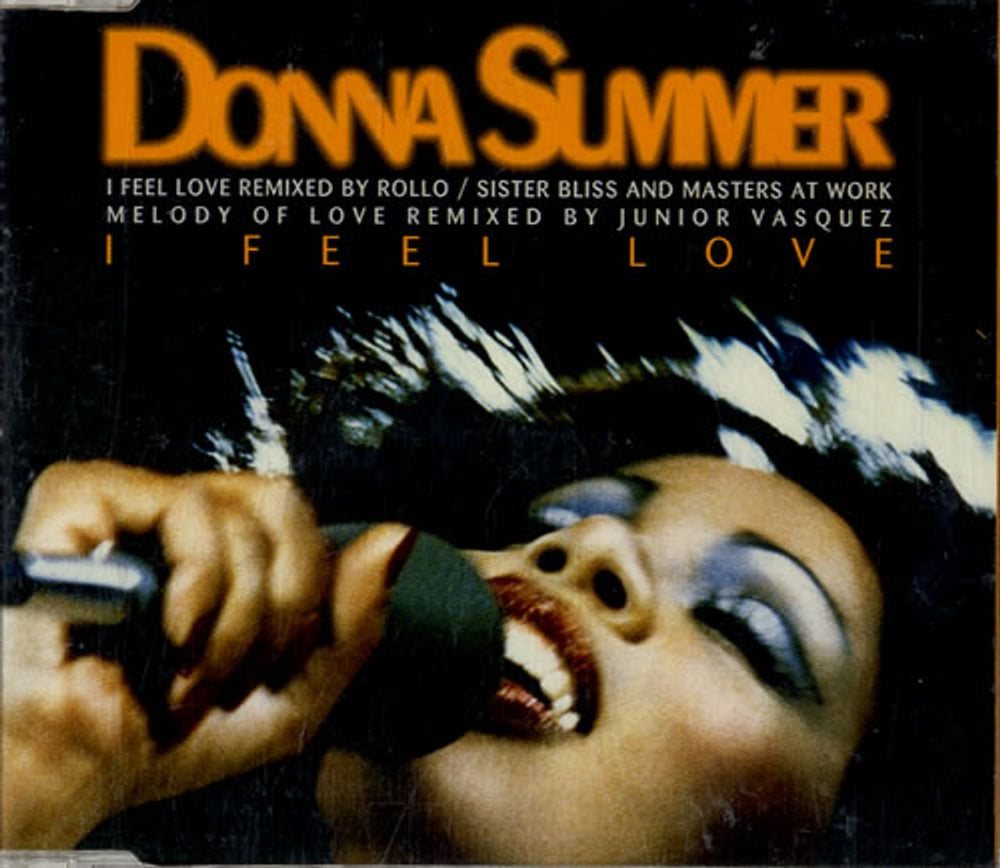 Donna Summer I Feel Love UK CD single (CD5 / 5") FESCD1