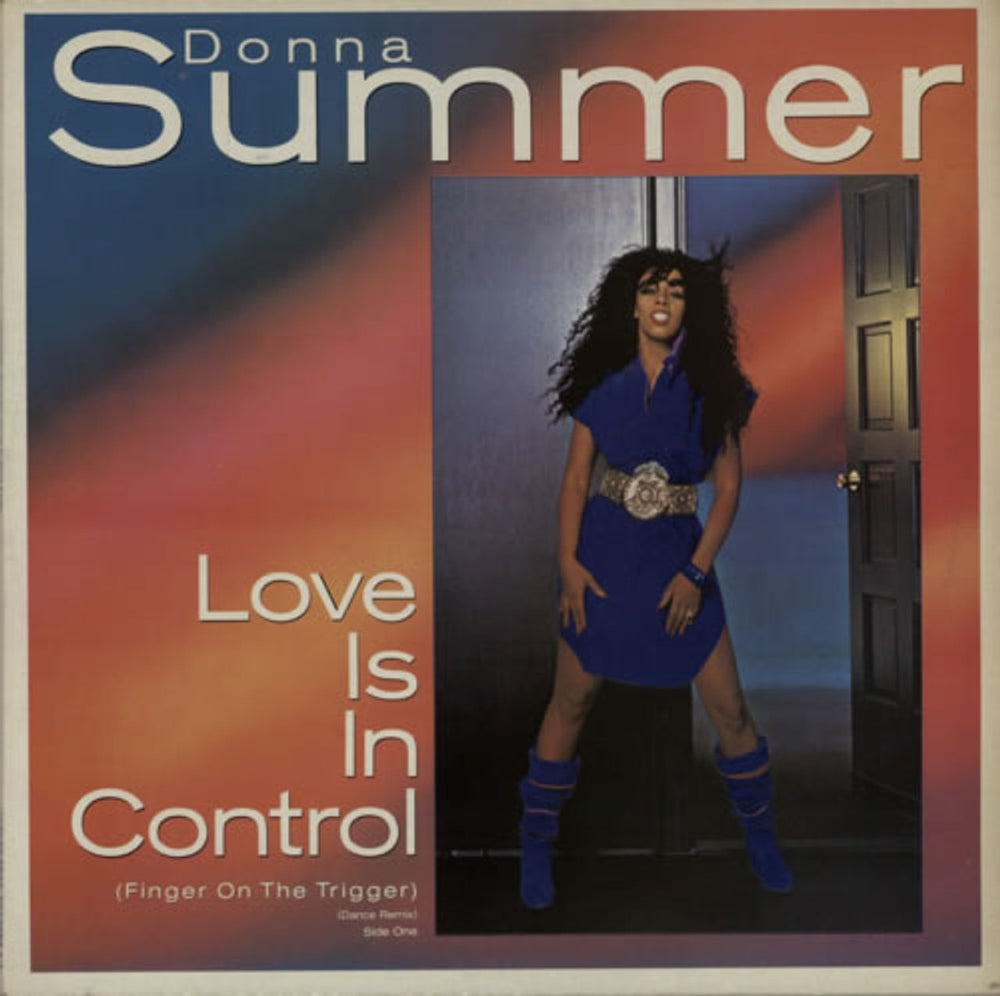 Donna Summer Love Is In Control UK 12" vinyl single (12 inch record / Maxi-single) K79302T