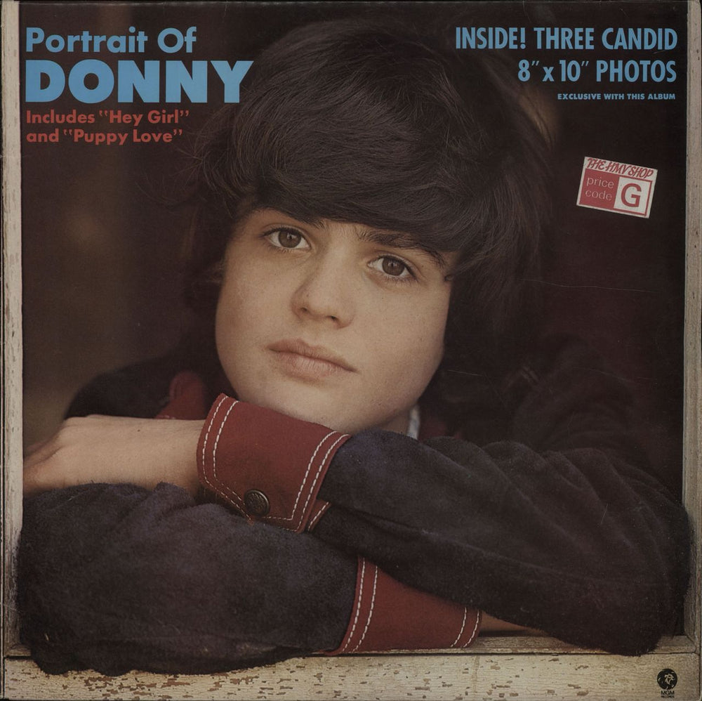 Donny Osmond Portrait Of Donny UK vinyl LP album (LP record) 2315108