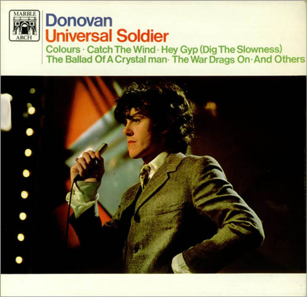 Donovan Universal Soldier - VG UK vinyl LP album (LP record) MAL718