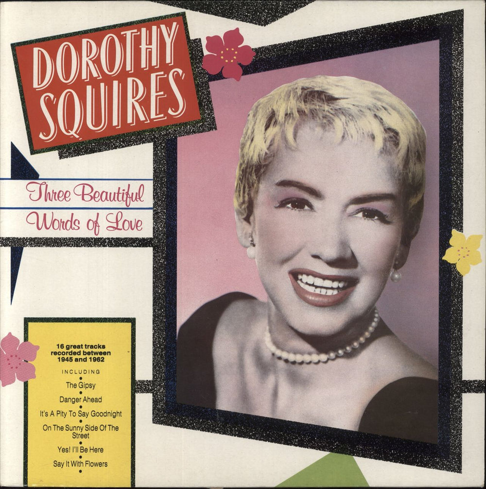 Dorothy Squires Three Beautiful Words Of Love UK vinyl LP album (LP record) CFRC521