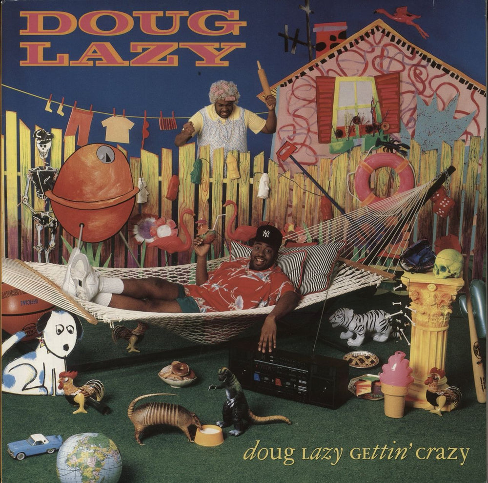 Doug Lazy Doug Lazy Gettin' Crazy UK vinyl LP album (LP record) 7567-82066-1