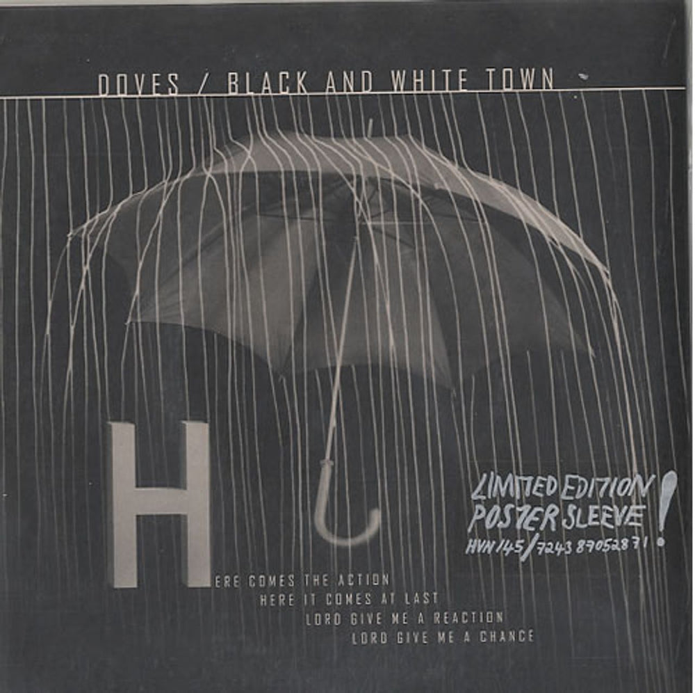 Doves Black And White Town UK 7" vinyl single (7 inch record / 45) HVN145