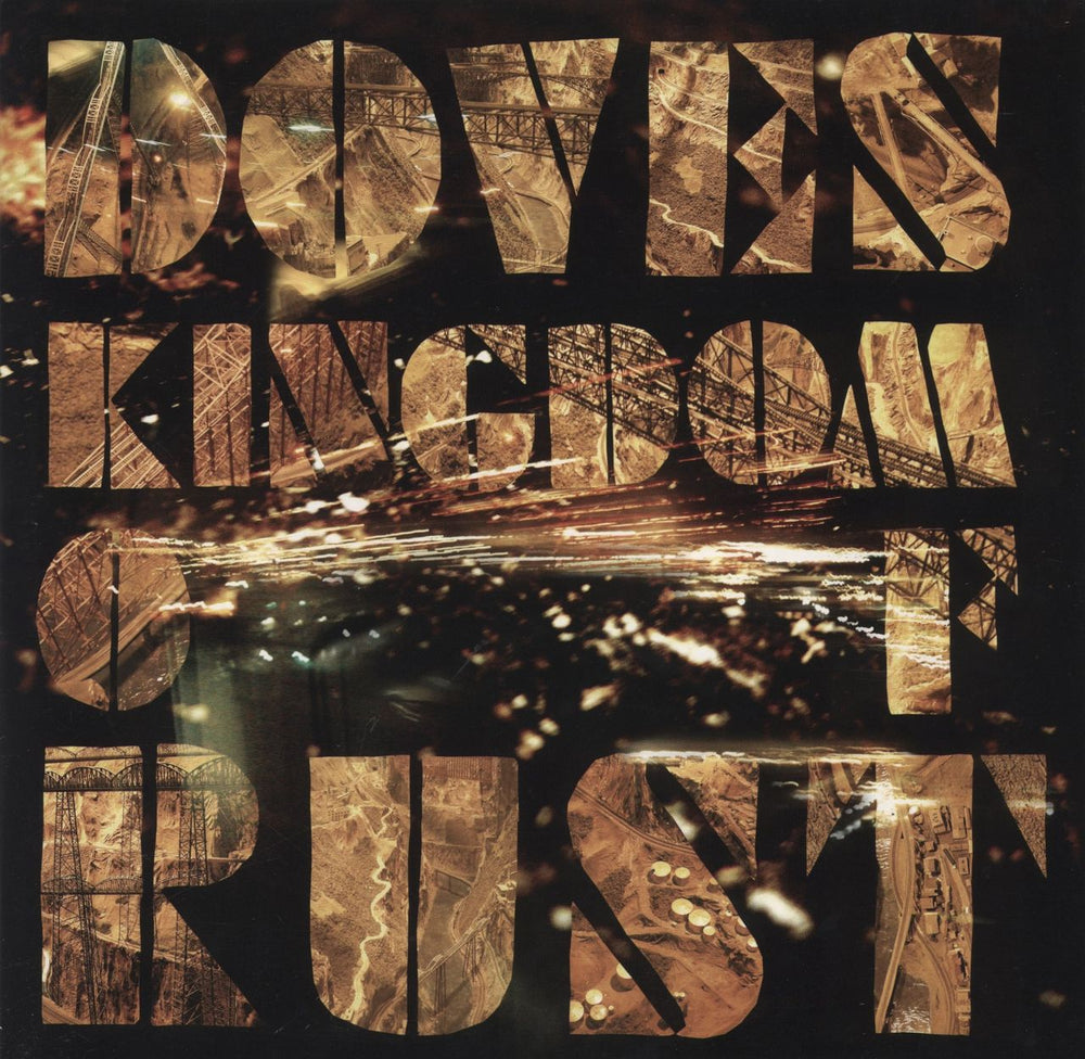 Doves Kingdom Of Rust - Gold Vinyl UK 2-LP vinyl record set (Double LP Album) 0888252