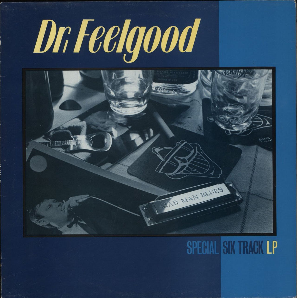 Dr Feelgood Mad Man Blues French vinyl LP album (LP record) NOSE5