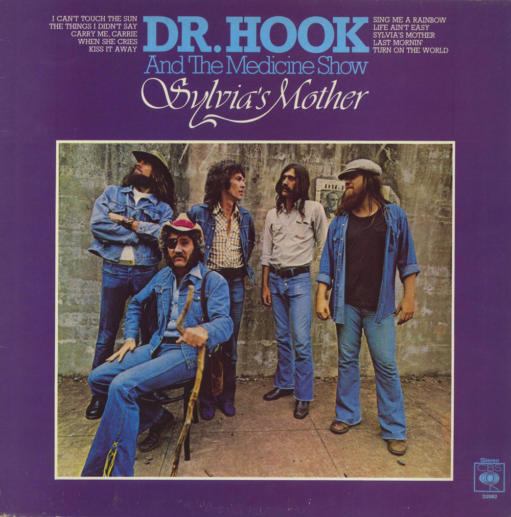 Dr Hook Sylvia's Mother UK vinyl LP album (LP record) CBS32082