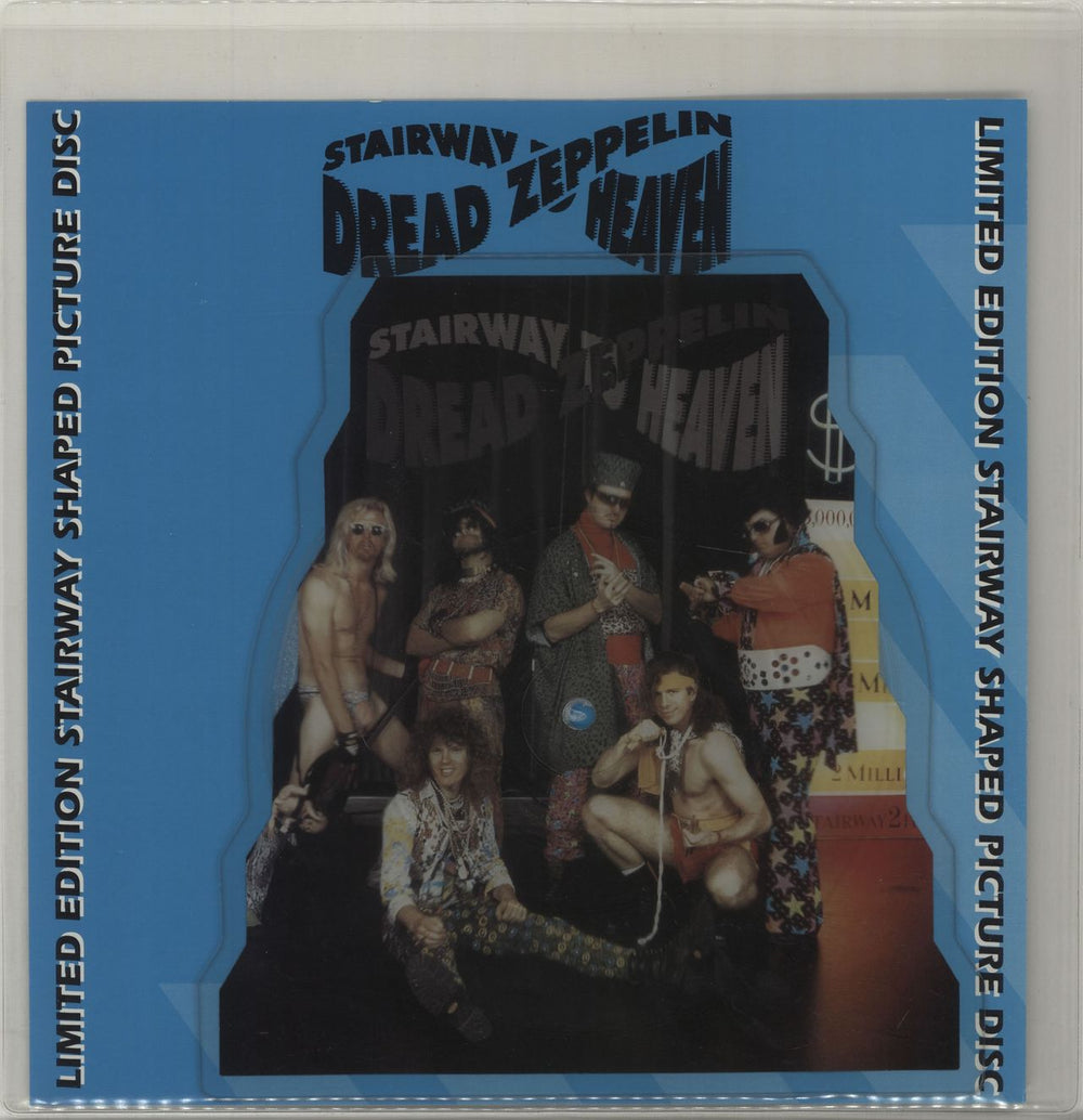 Dread Zeppelin Stairway To Heaven UK shaped picture disc (picture disc vinyl record) DREADPD2