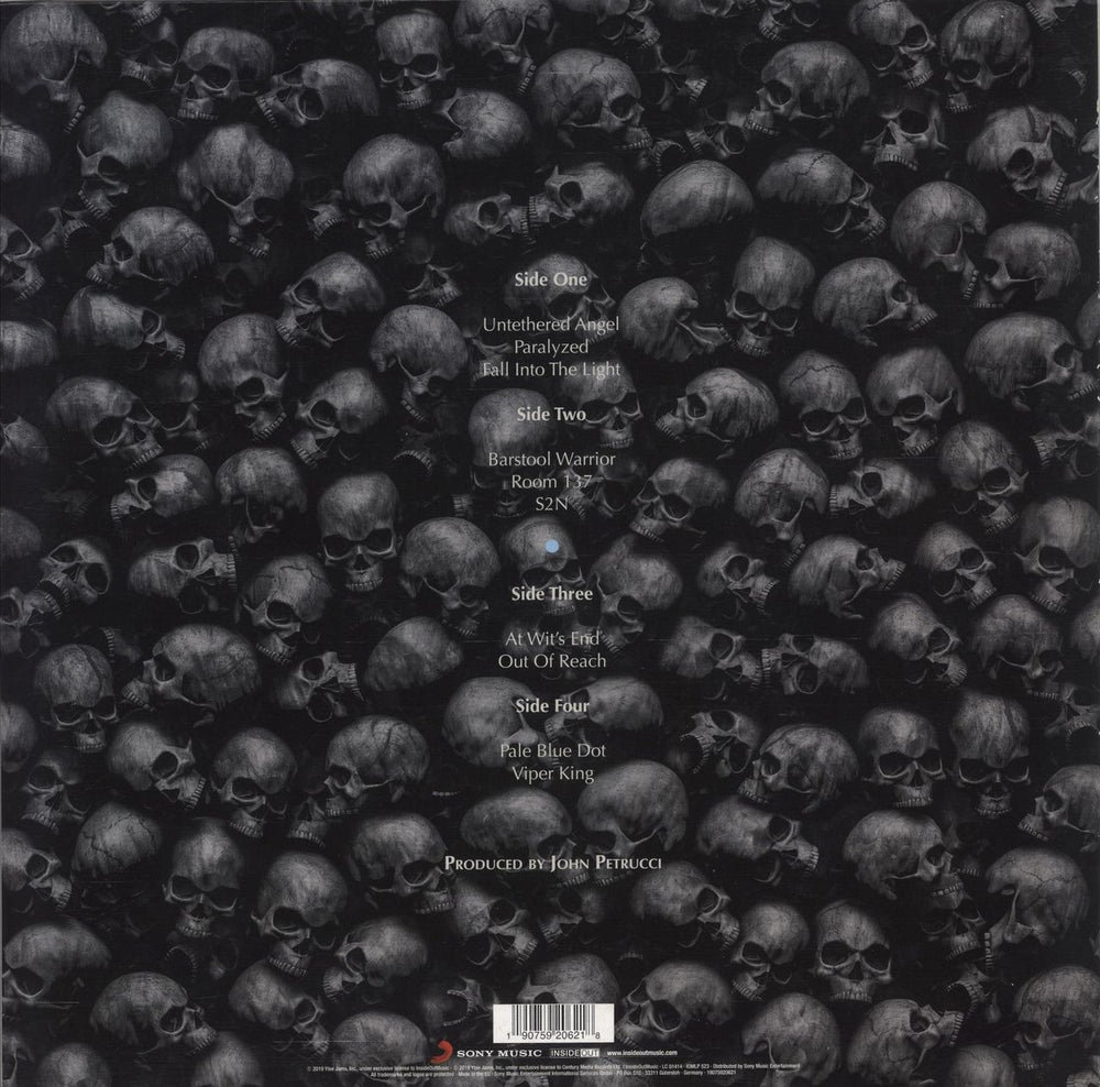 Dream Theater Distance Over Time - 180gm Vinyl + CD UK 2-LP vinyl record set (Double LP Album) 190759206218