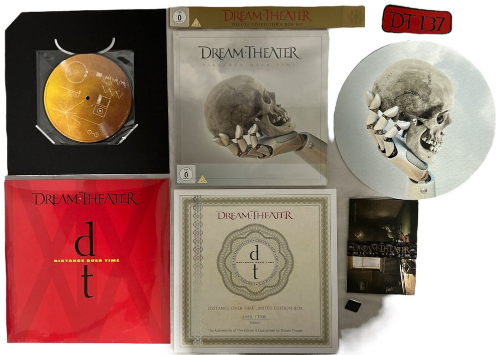 Dream Theater Distance Over Time UK Vinyl Box Set DRTVXDI844451