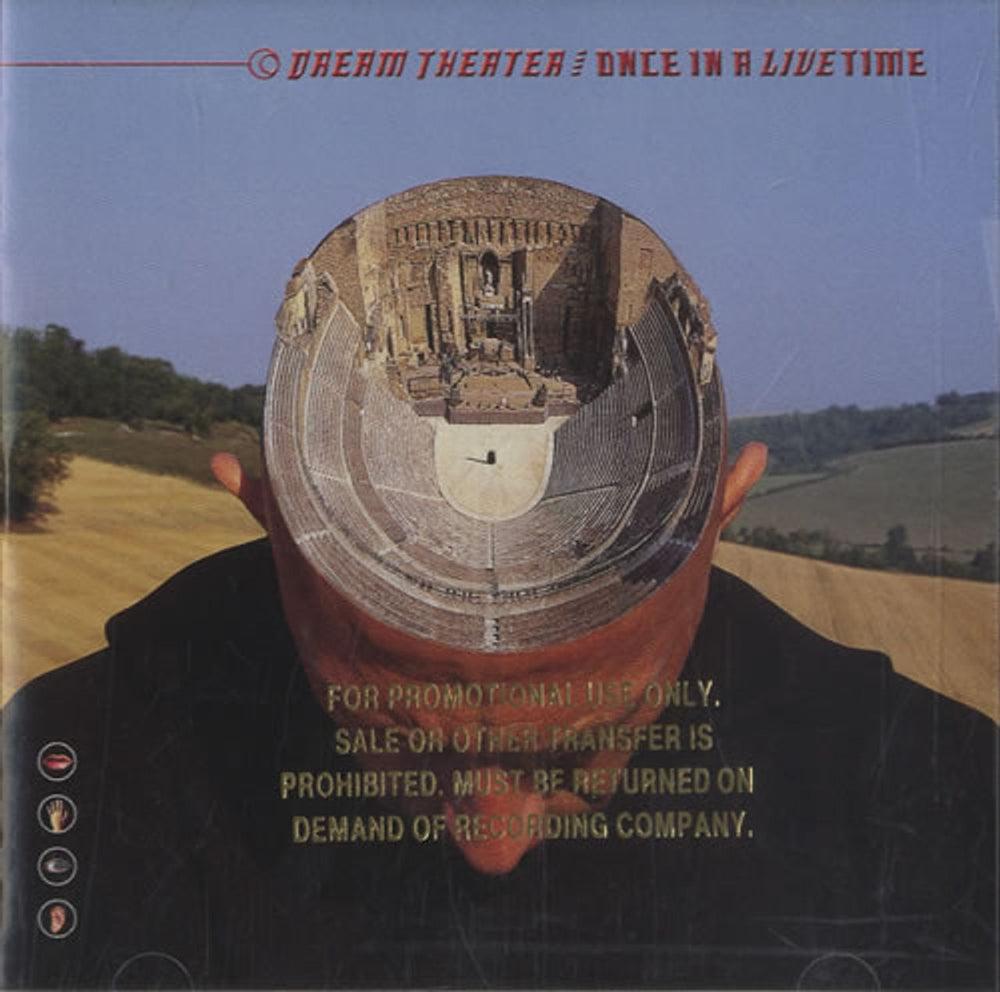 Dream Theater Once In A Live Time US Promo 2 CD album set (Double CD) 62308-2