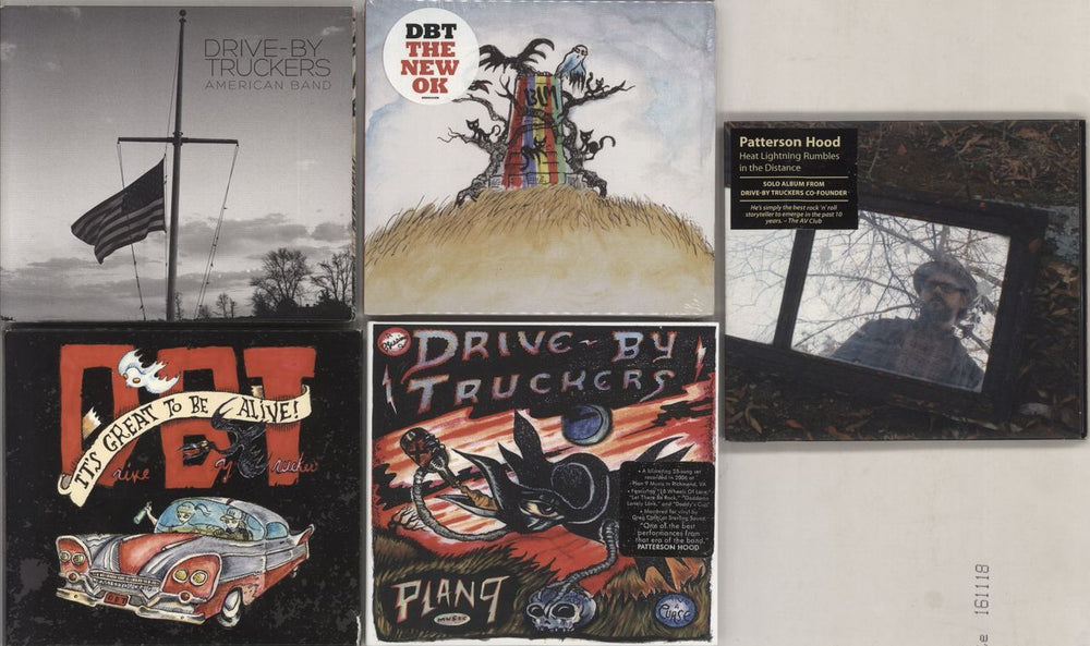 Drive-By Truckers Quantity Of Albums US CD album (CDLP) FIVE ALBUM BUNDLE