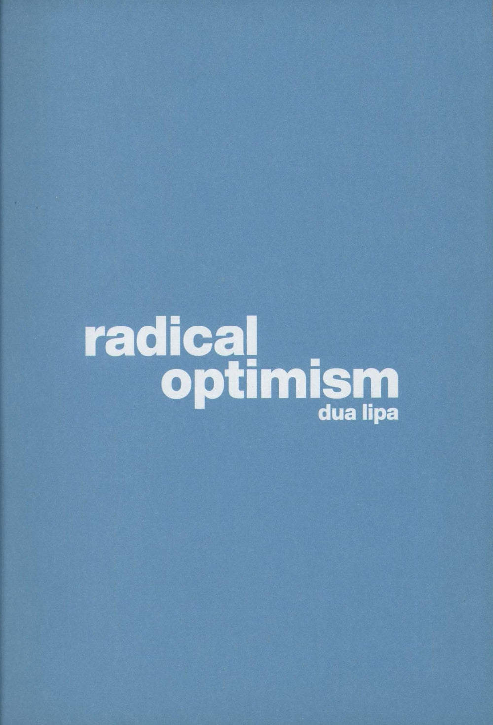 Dua Lipa Radical Optimism + Handwritten album notebook & Autographed Art Card UK CD album (CDLP)