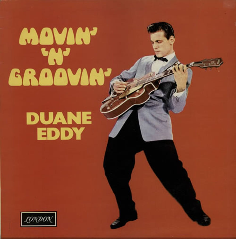 Duane Eddy Movin' 'n' Groovin' UK vinyl LP album (LP record) ZGW105