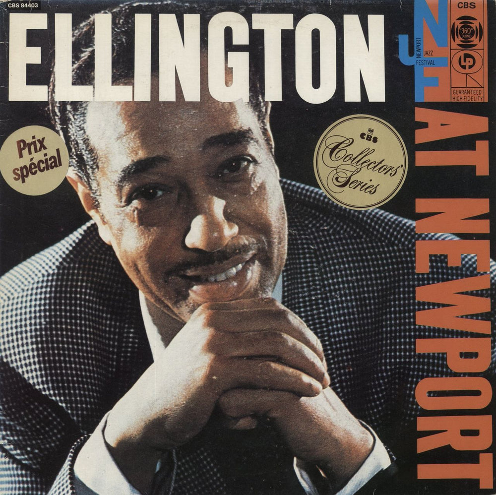 Duke Ellington Ellington At Newport French vinyl LP album (LP record) 84403