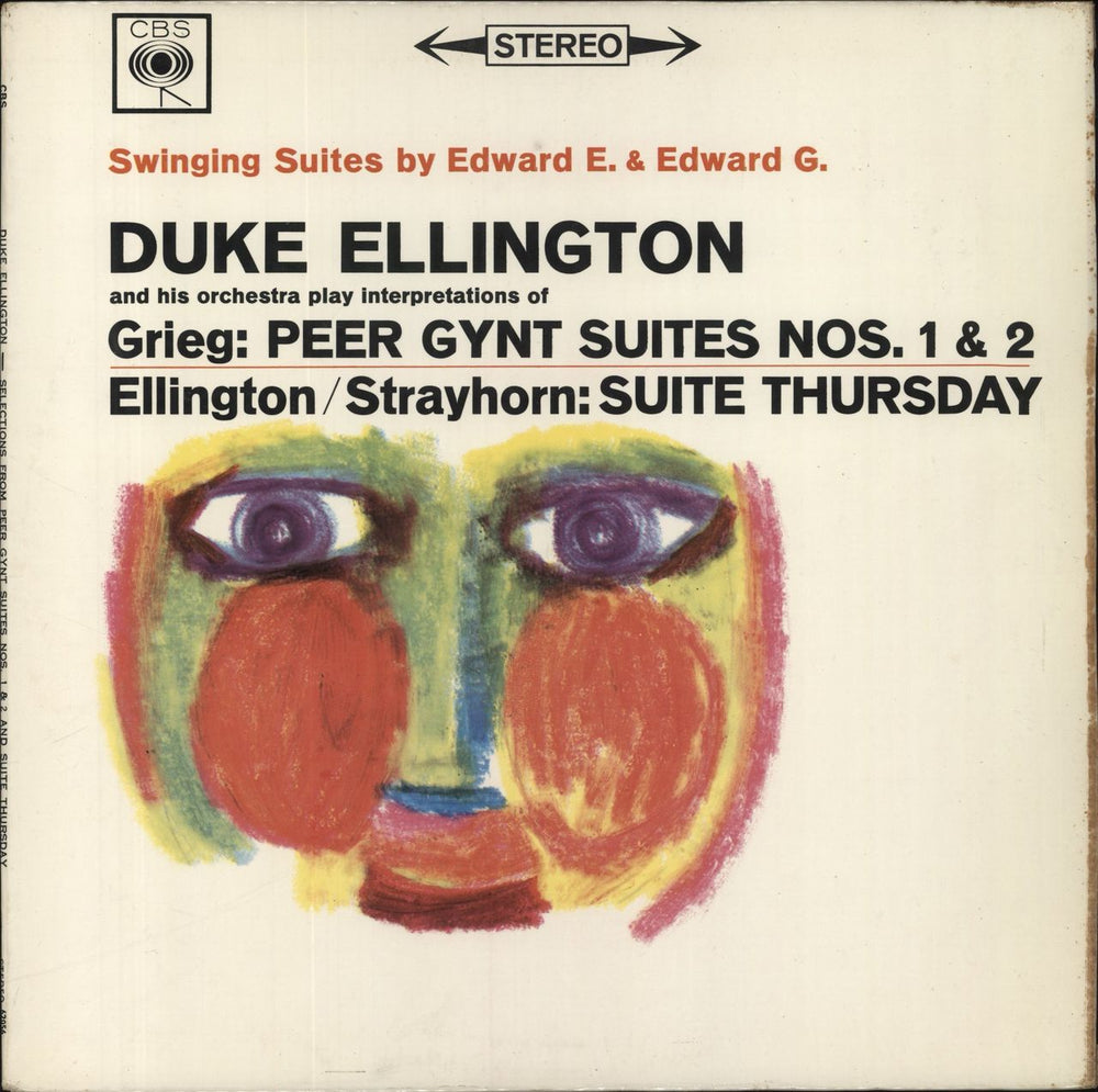 Duke Ellington Grieg: Peer Gynt Suites Nos. 1 & 2 / Ellington/Strayhorn: Suite Thursday UK vinyl LP album (LP record) SBPG62056