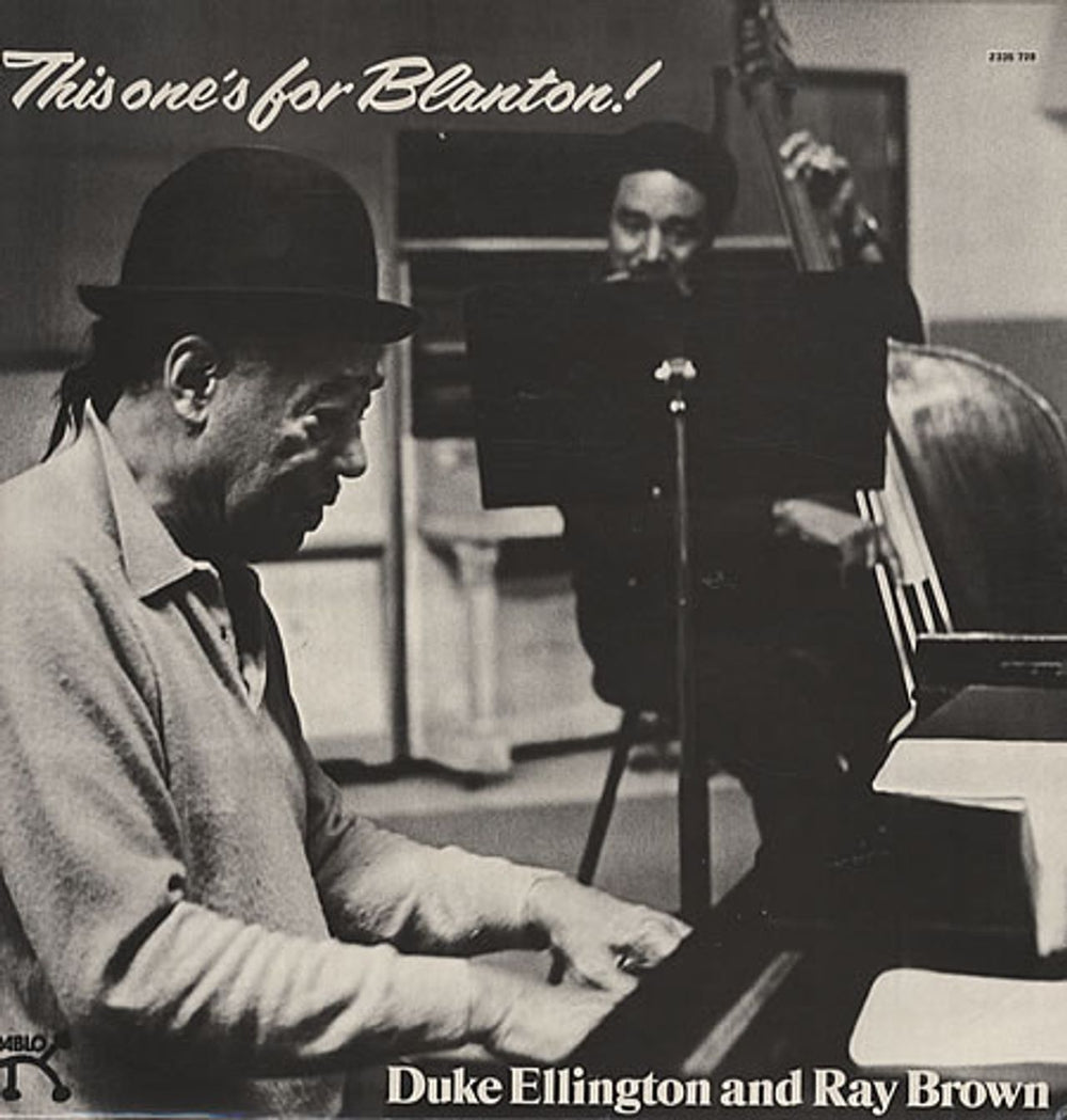 Duke Ellington This One's For Blanton + insert UK vinyl LP album (LP record) 2335728