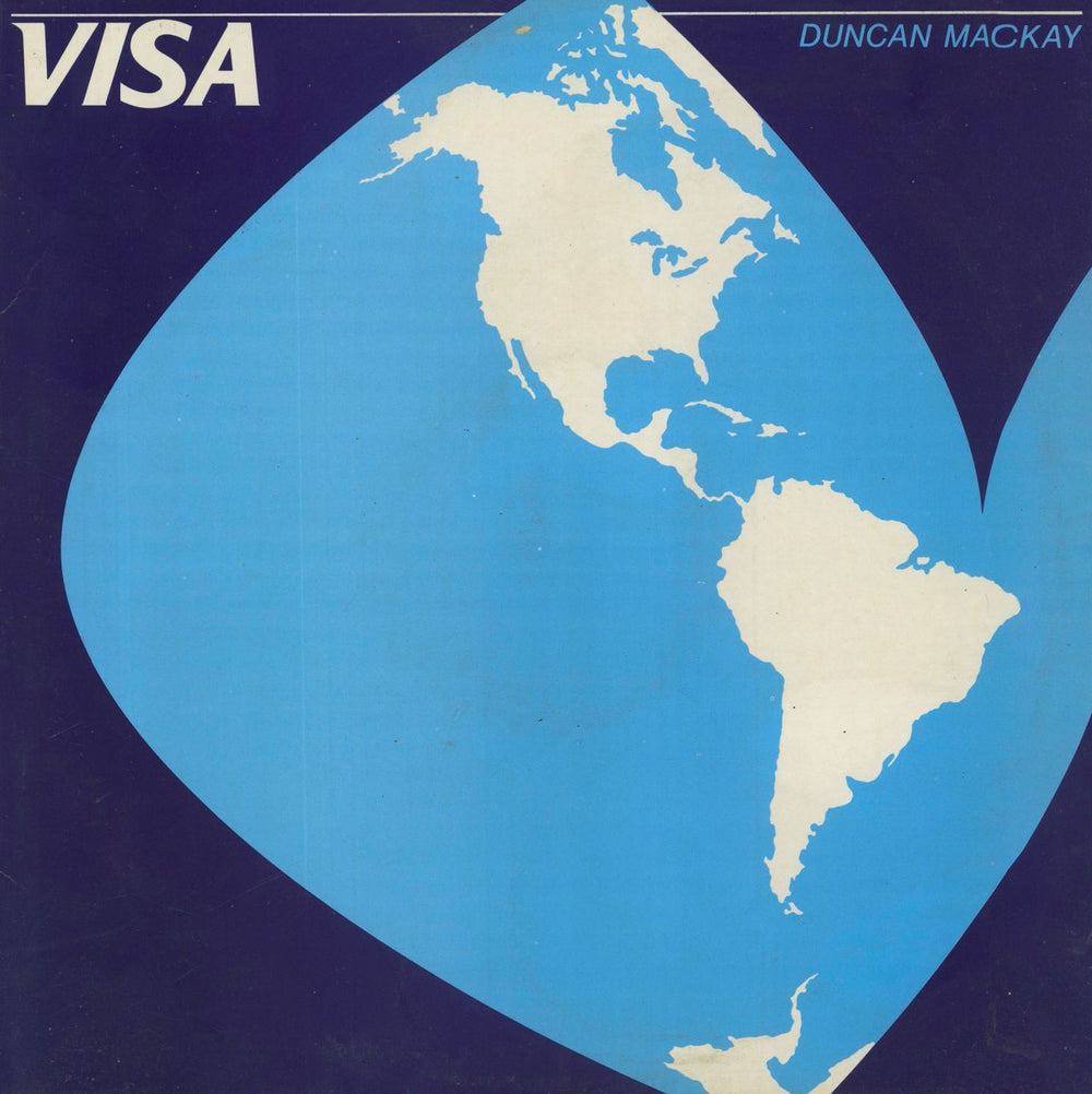 Duncan Mackay Visa - EX UK vinyl LP album (LP record) HOG2