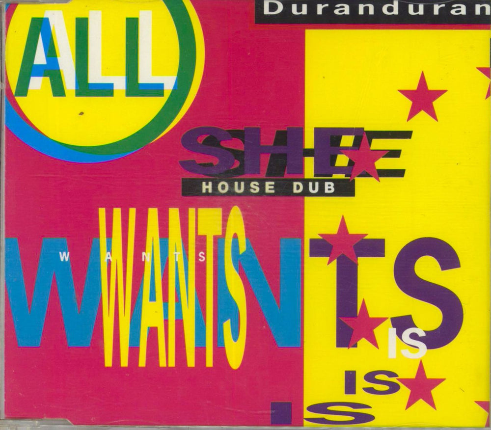 Duran Duran All She Wants Is - Dub Mixes German CD single (CD5 / 5") CDP5602032362