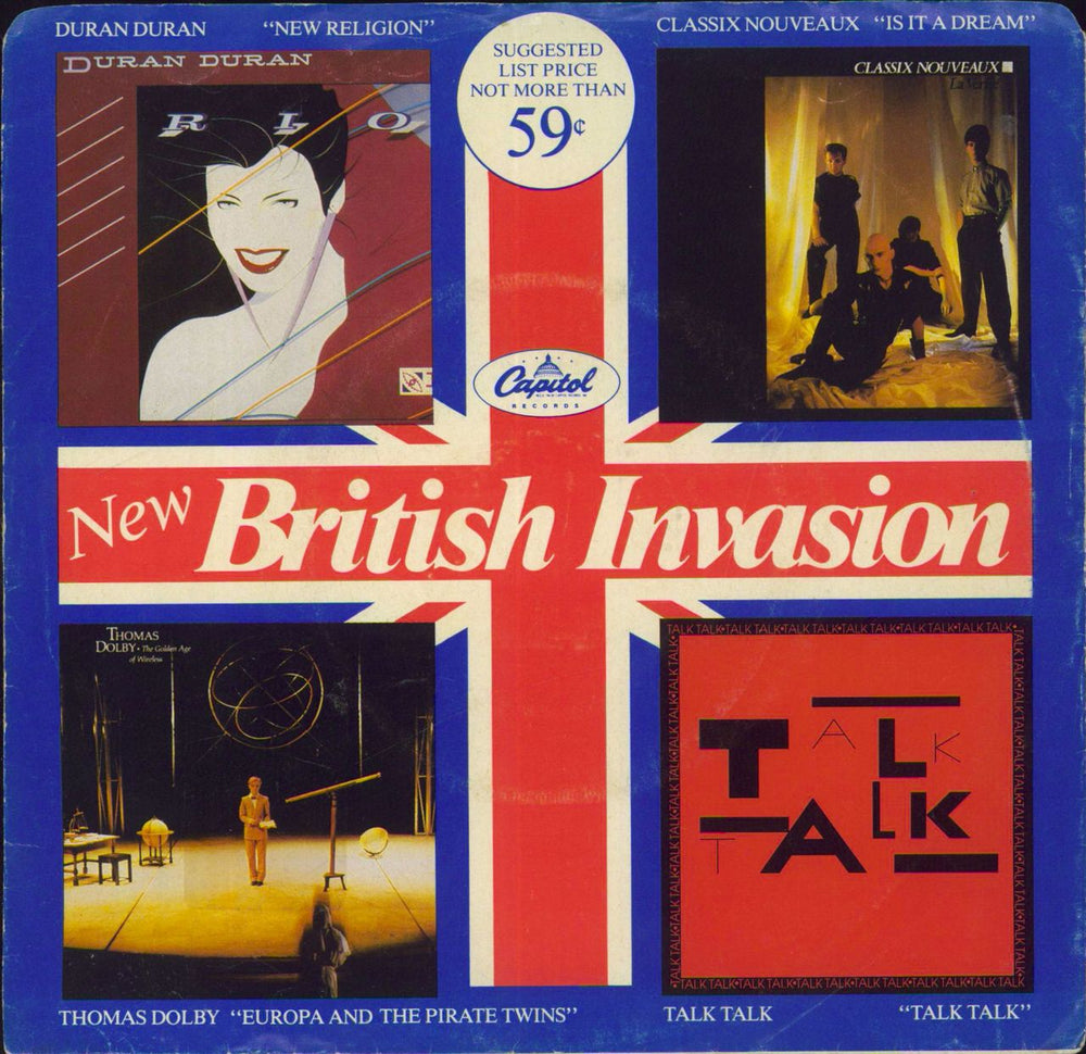 Duran Duran British Invasion US 7" vinyl single (7 inch record / 45) SPRO-210