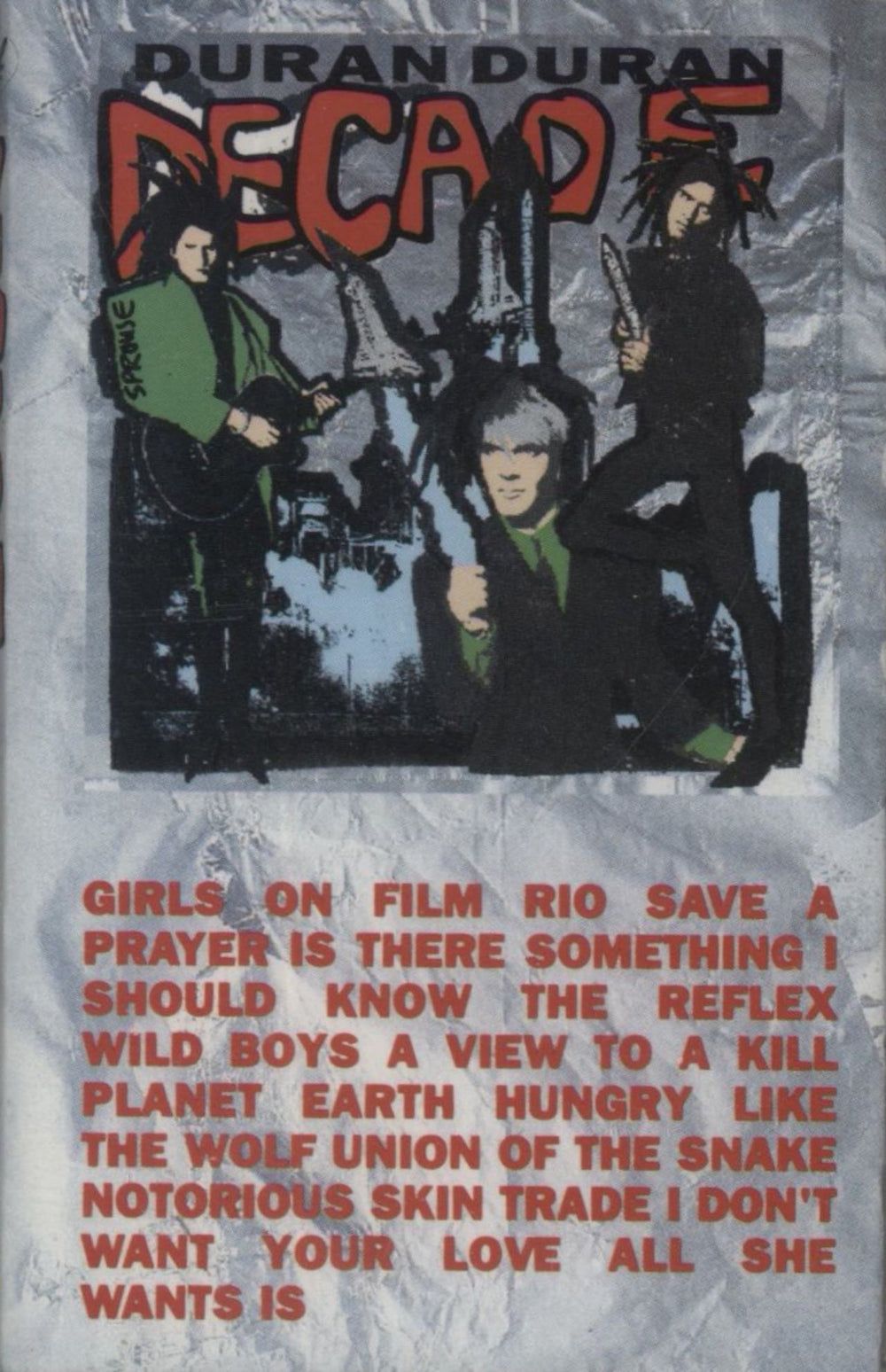 Duran Duran Decades US cassette single C493178