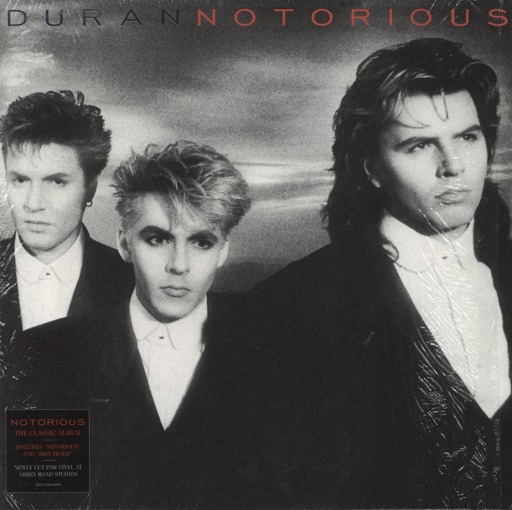 Duran Duran Notorious - Newly Cut For Vinyl At Abbey Road Studios - Shrink UK vinyl LP album (LP record) 5054197640896