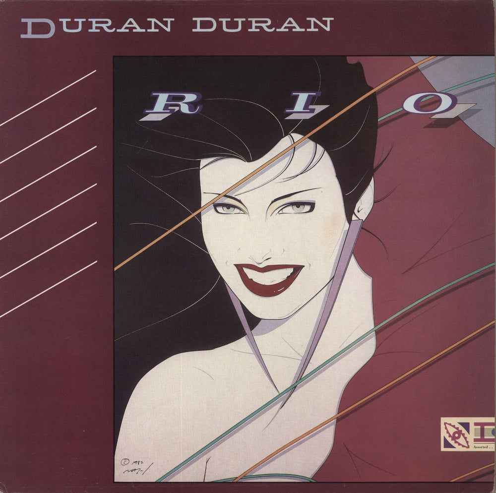 Duran Duran Rio - 1st - VG UK vinyl LP album (LP record) EMC3411