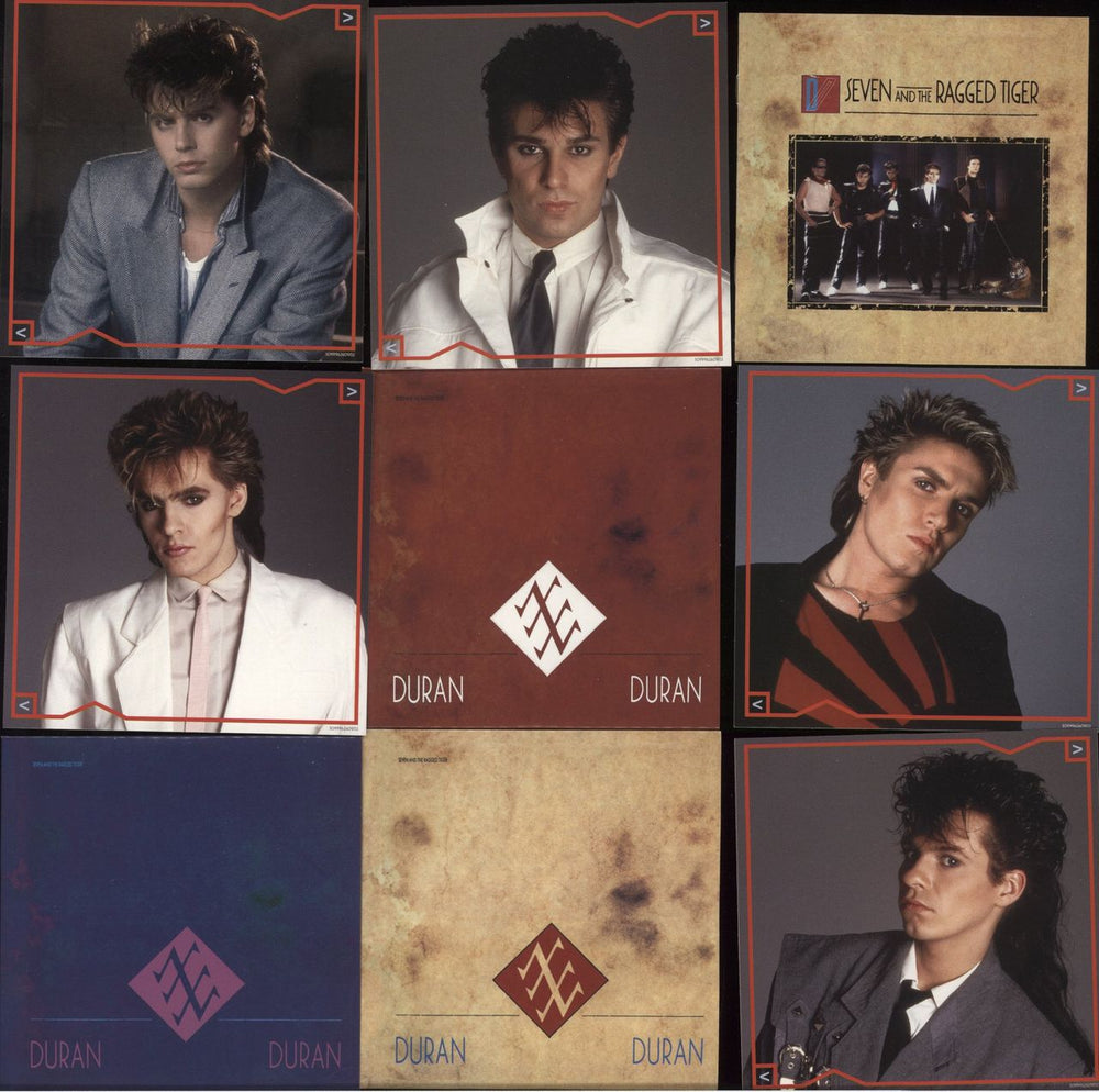 Duran Duran Seven And The Ragged Tiger UK 3-disc CD/DVD Set DDN3DSE498544