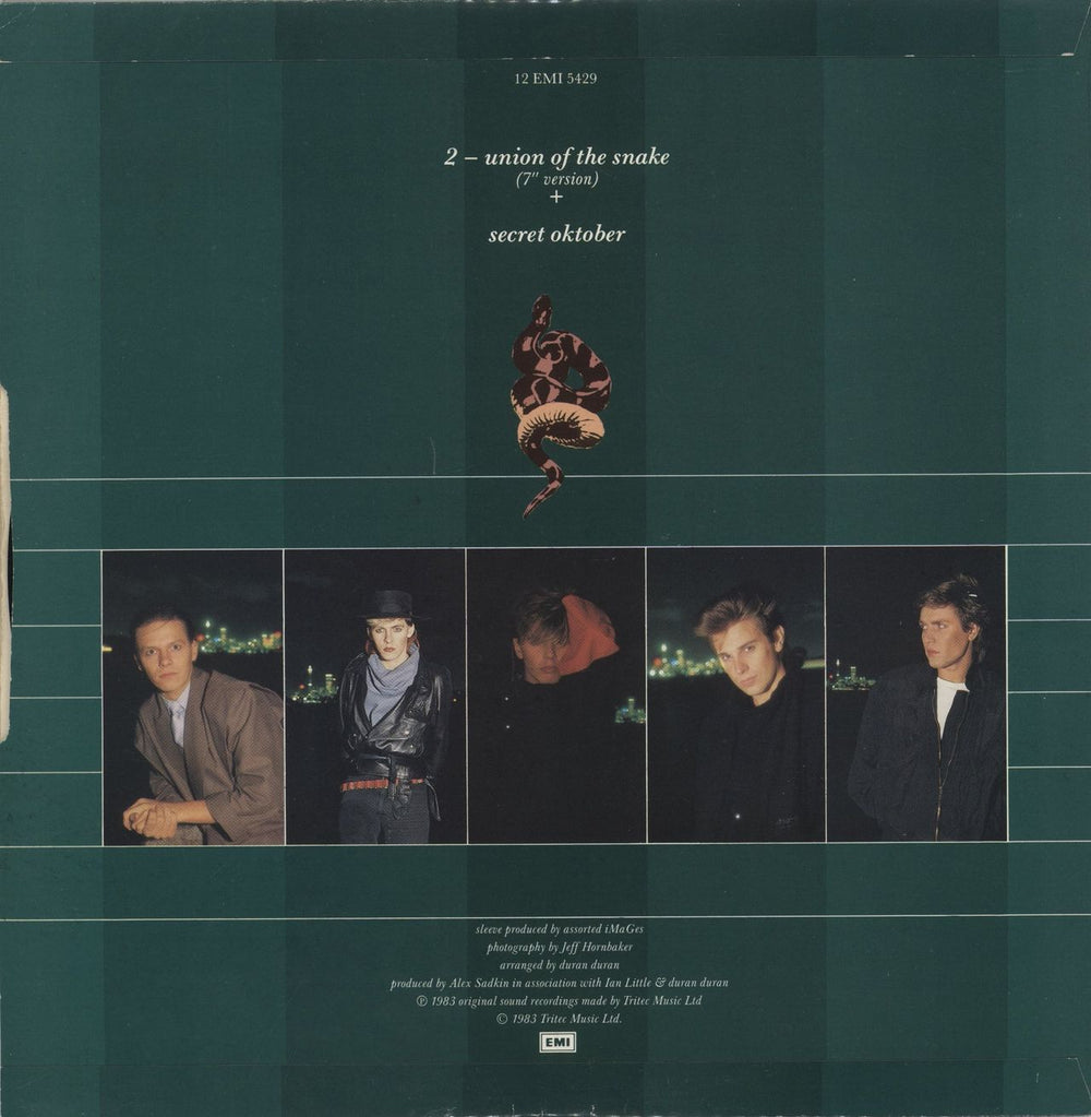 Duran Duran Union Of The Snake - EX UK 12" vinyl single (12 inch record / Maxi-single)