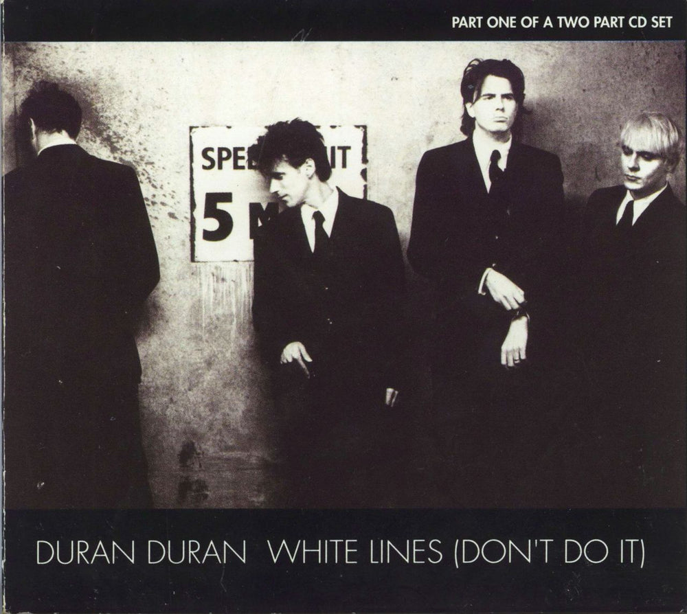 Duran Duran White Lines Part 1 UK CD single (CD5 / 5") CDDDS19