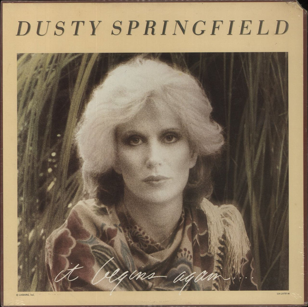 Dusty Springfield It Begins Again UK vinyl LP album (LP record) UA-LA791-H