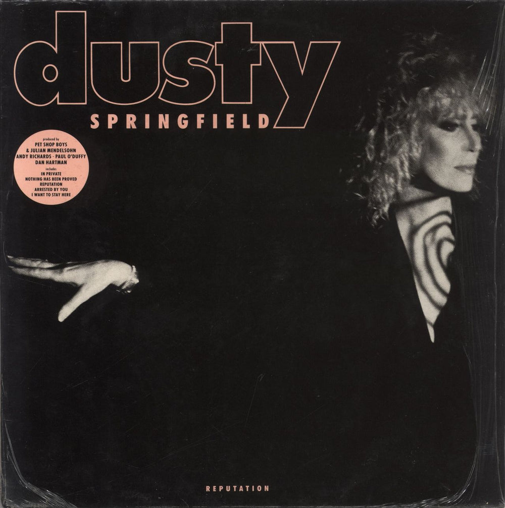 Dusty Springfield Reputation - Hype Stickered Sleeve - Sealed UK vinyl LP album (LP record) PCSD111