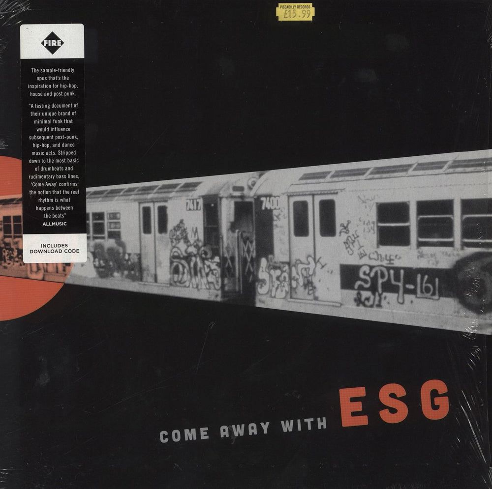 E.S.G. Come Away With ESG UK vinyl LP album (LP record) FIRELP140