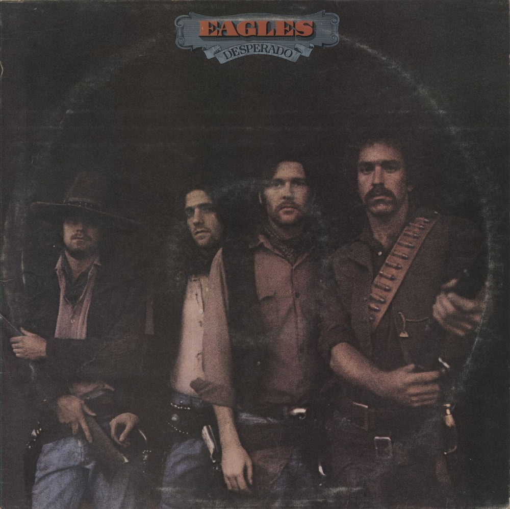 Eagles Desperado UK vinyl LP album (LP record) SYL9011