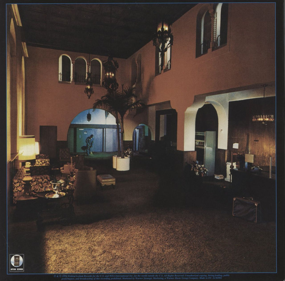 Eagles Hotel California - 180 Gram UK vinyl LP album (LP record) 081227961619
