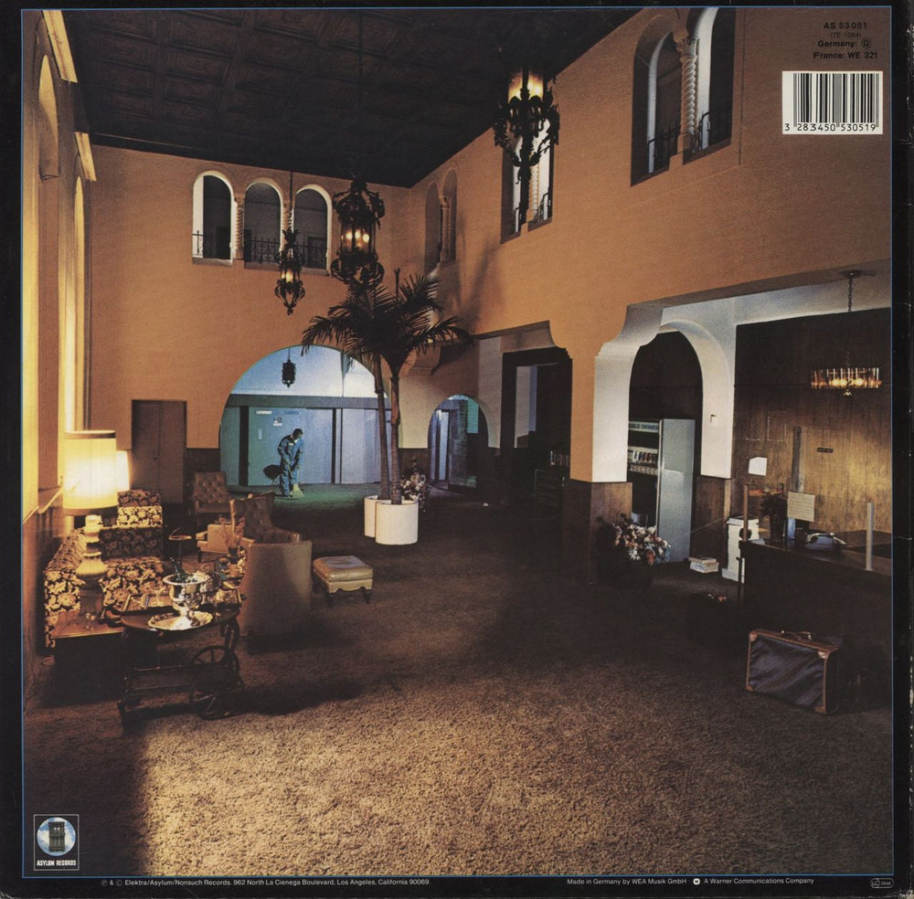 Eagles Hotel California German vinyl LP album (LP record) 3283450530519