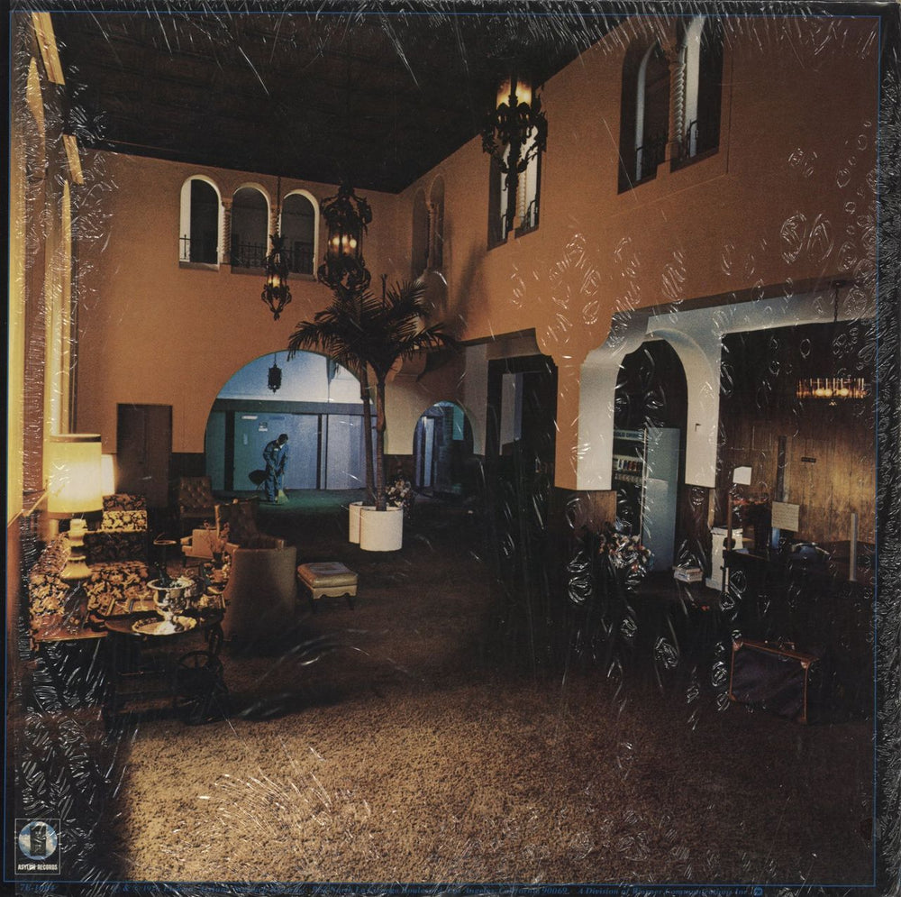 Eagles Hotel California - Open Shrink US vinyl LP album (LP record)
