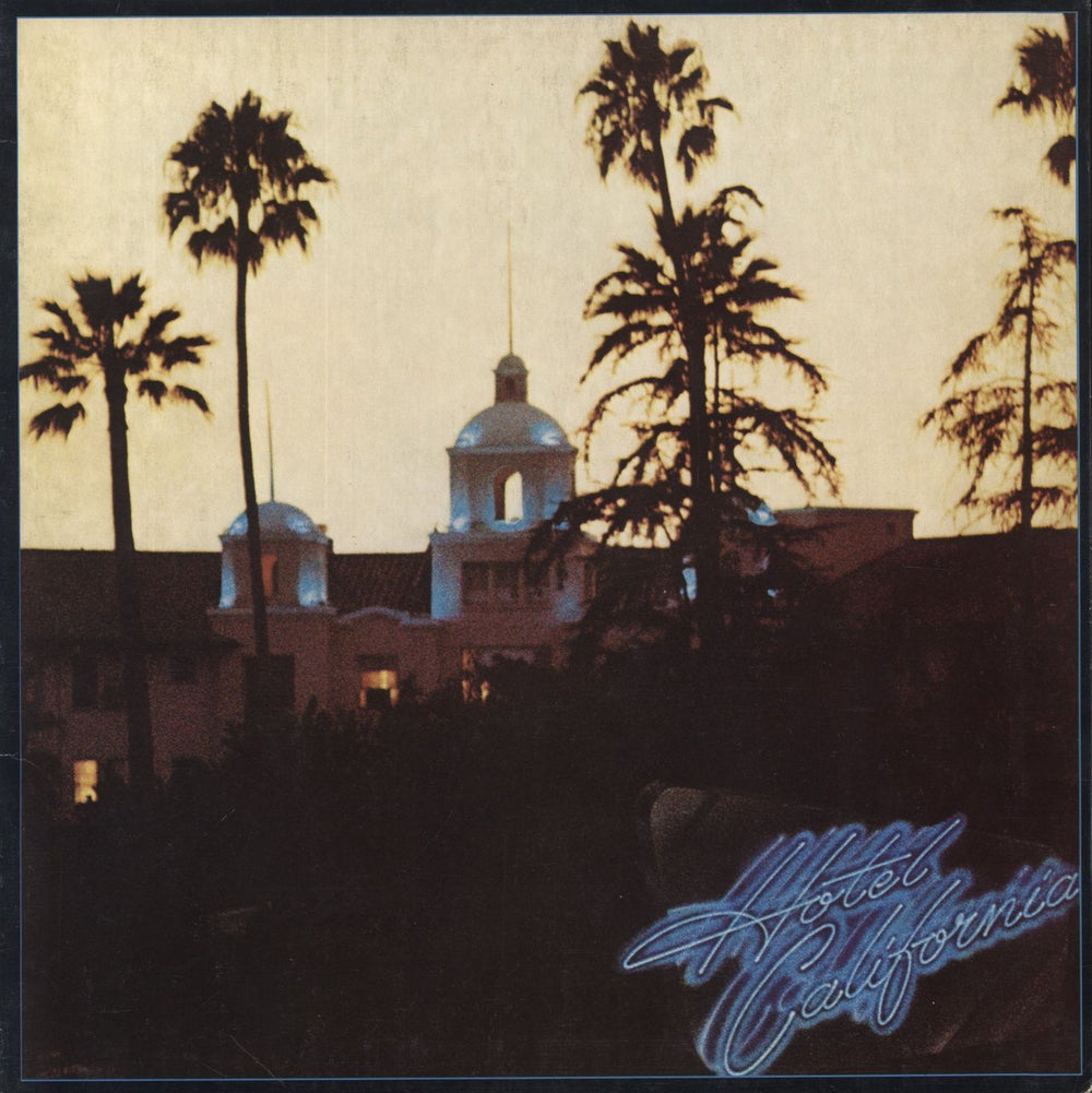 Eagles Hotel California + Poster Italian vinyl LP album (LP record) W53051